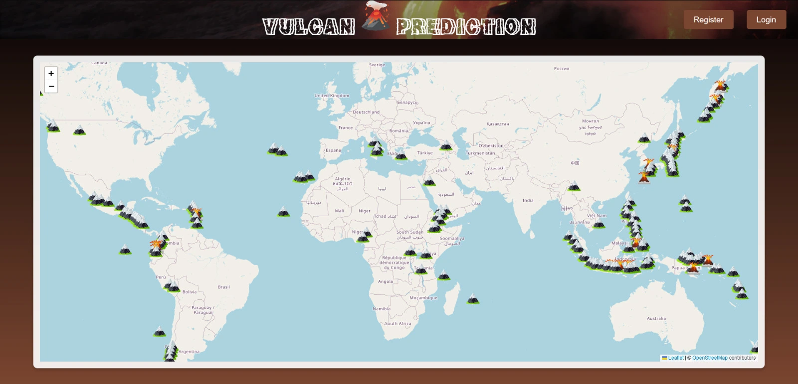 Captura de pantalla del proyecto Predicción de Erupciones Volcánicas con IA - TFG